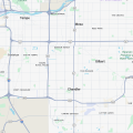 Move to East Valley Aizona Map
